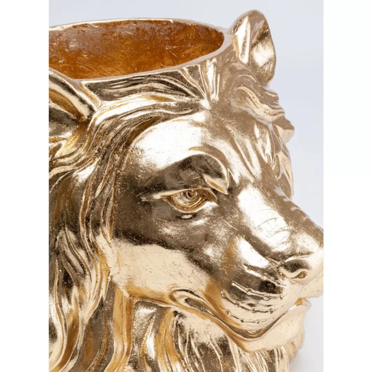 Deko Ubertopf Lion Gold Aufbewahrung & Ordnung