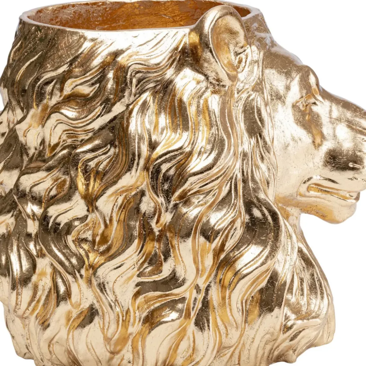 Deko Ubertopf Lion Gold Aufbewahrung & Ordnung