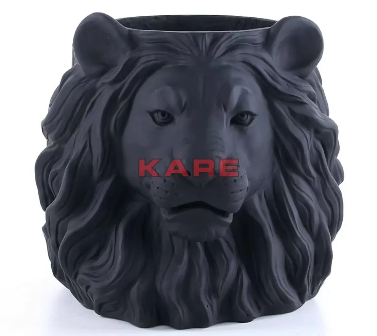 Deko Ubertopf Lion Schwarz Aufbewahrung & Ordnung