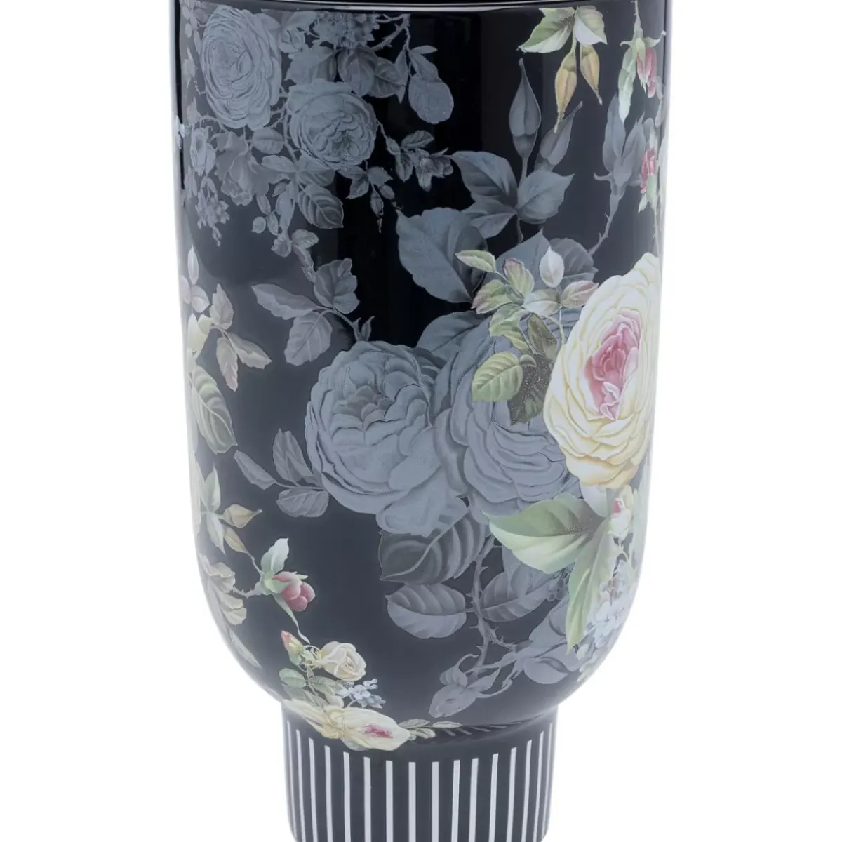 New Deko Vase Rose Magic Schwarz 27Cm Vasen