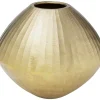 Clearance Deko Vase Sacramento Carving Champagner Gold 30Cm Vasen