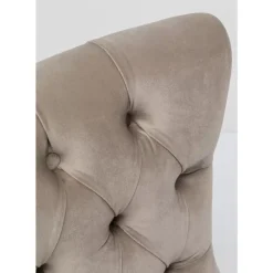 Outlet Drehsessel Bellissima Velvet Beige Sessel