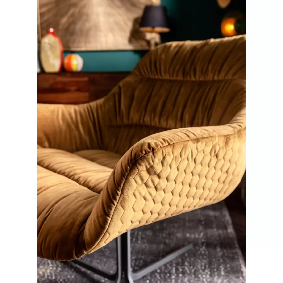 Discount Drehsessel Bristol Gelb Sessel