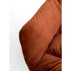 Hot Drehsessel Bristol Rostrot Sessel