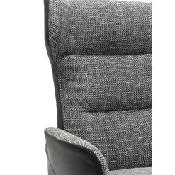Outlet Drehsessel Mit Hocker Ohio Salt And Pepper Sessel