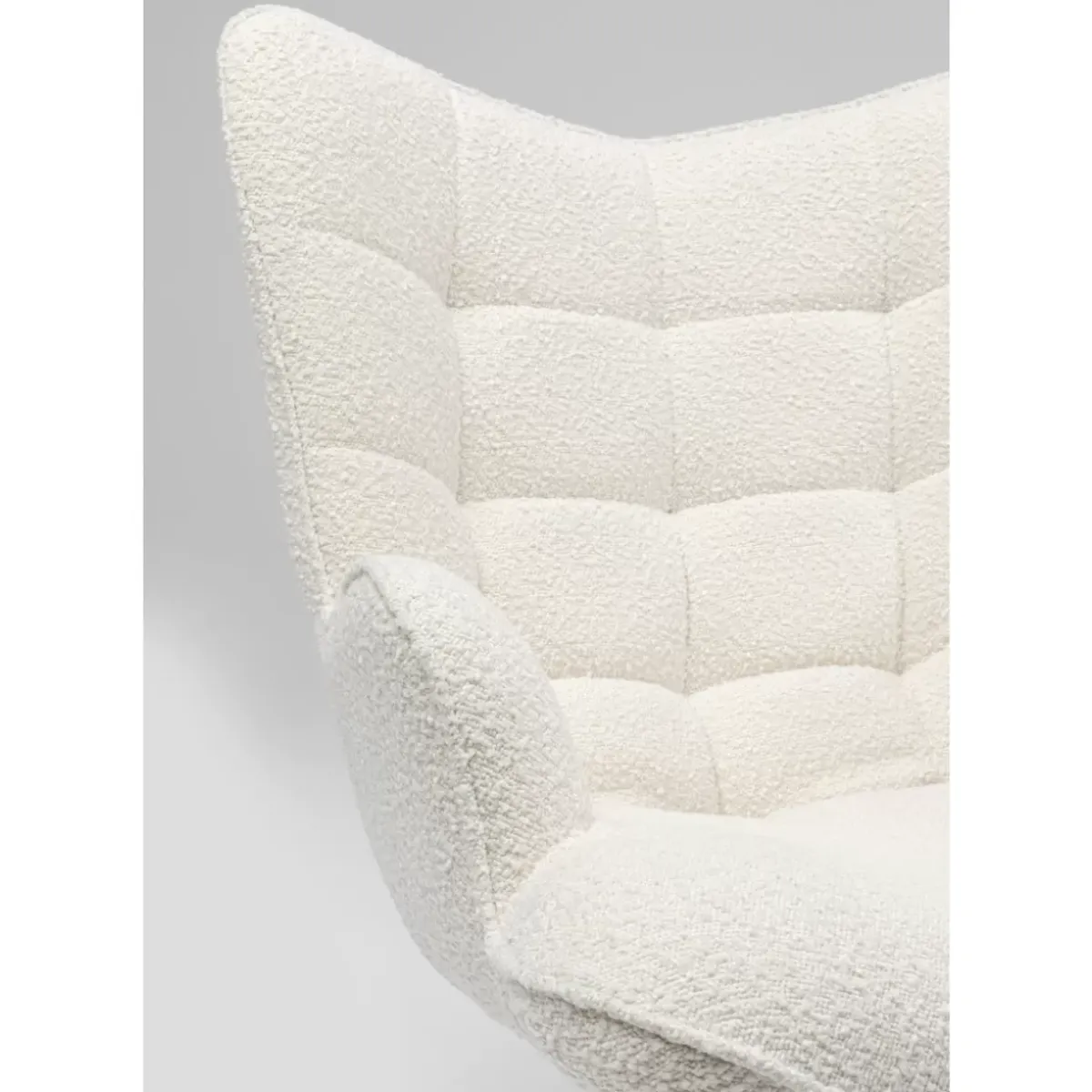 Outlet Drehsessel Oscar Boucle Creme Sessel