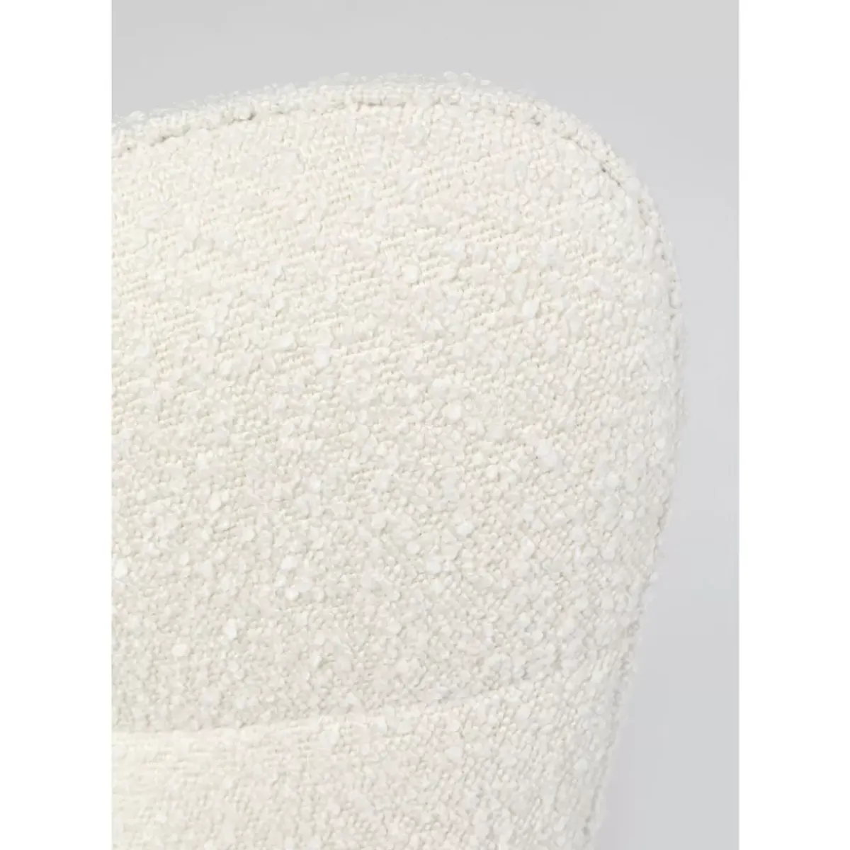 Outlet Drehsessel Oscar Boucle Creme Sessel