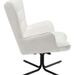 Outlet Drehsessel Oscar Boucle Creme Sessel