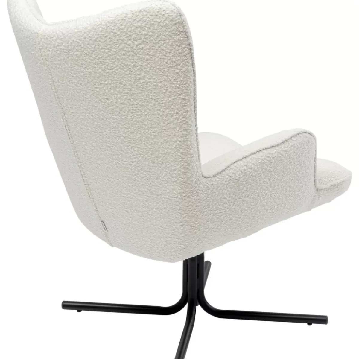 Outlet Drehsessel Oscar Boucle Creme Sessel