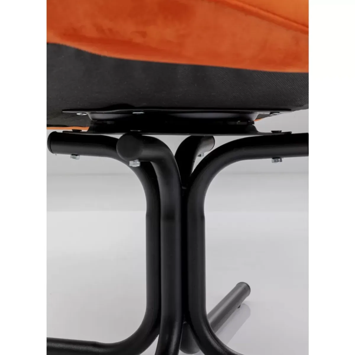 Online Drehsessel Oscar Velvet Orange Sessel