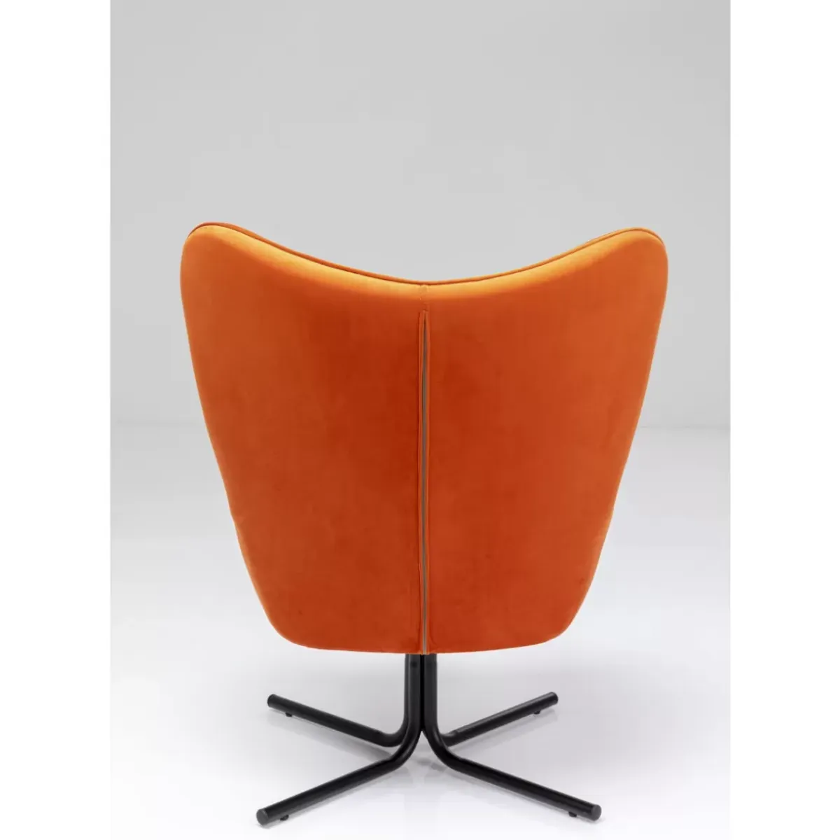 Online Drehsessel Oscar Velvet Orange Sessel