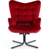 Drehsessel Oscar Velvet Rot Sessel