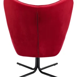 Drehsessel Oscar Velvet Rot Sessel