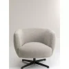 Outlet Drehsessel Peony Grau Sessel