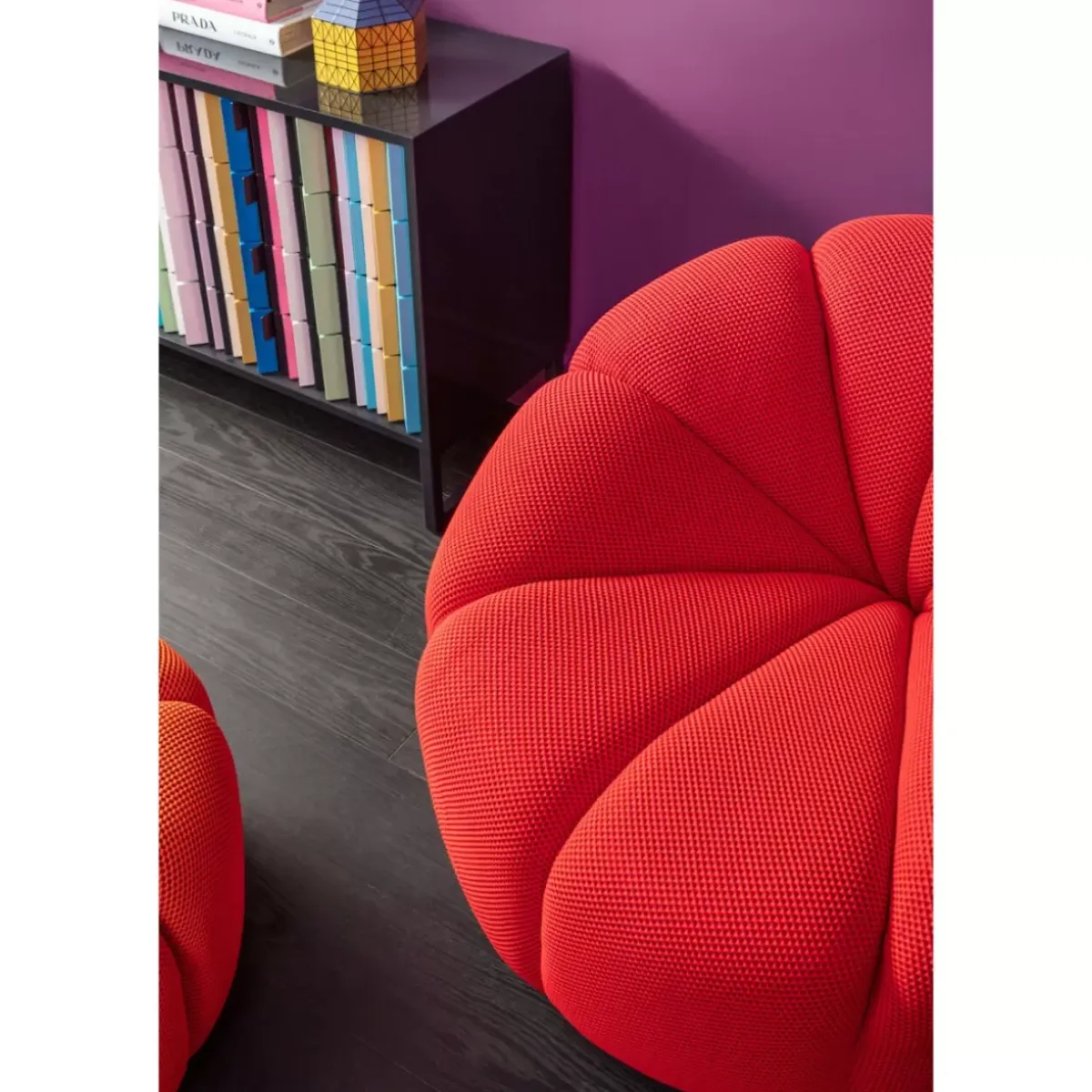 Online Drehsessel Peppo Lounge Rot Sessel