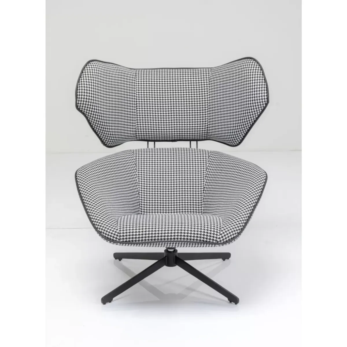 Clearance Drehsessel Toledo Schwarz Weiss Sessel