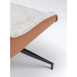 Drehstuhl Lori Grau Braun Stühle