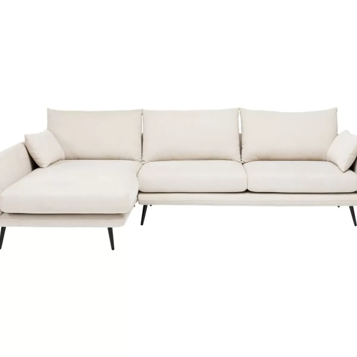 Clearance Ecksofa Amalfi Links Creme 275Cm Sofas & Couches