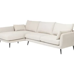 Clearance Ecksofa Amalfi Links Creme 275Cm Sofas & Couches