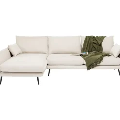 Clearance Ecksofa Amalfi Links Creme 275Cm Sofas & Couches