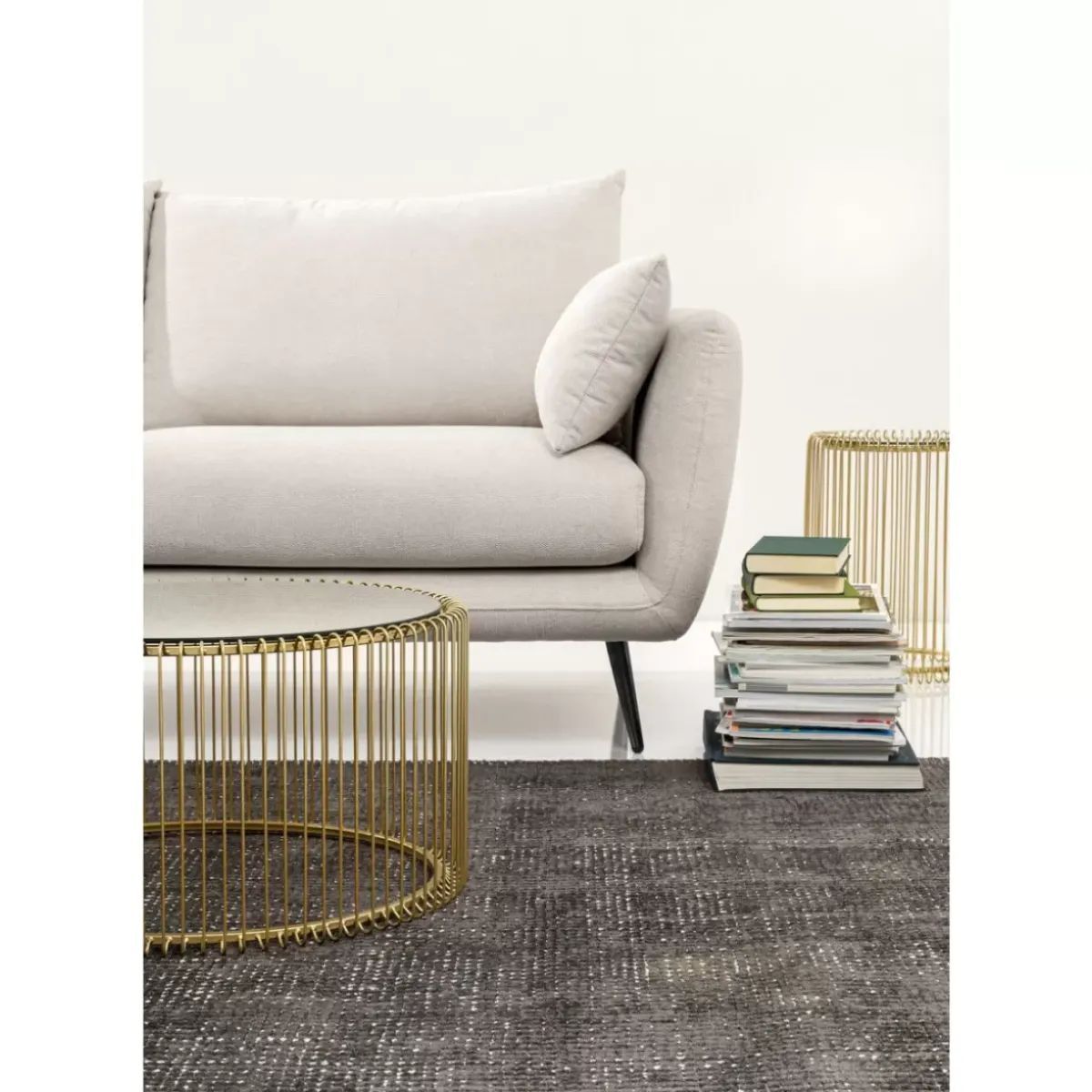 Clearance Ecksofa Amalfi Links Creme 275Cm Sofas & Couches