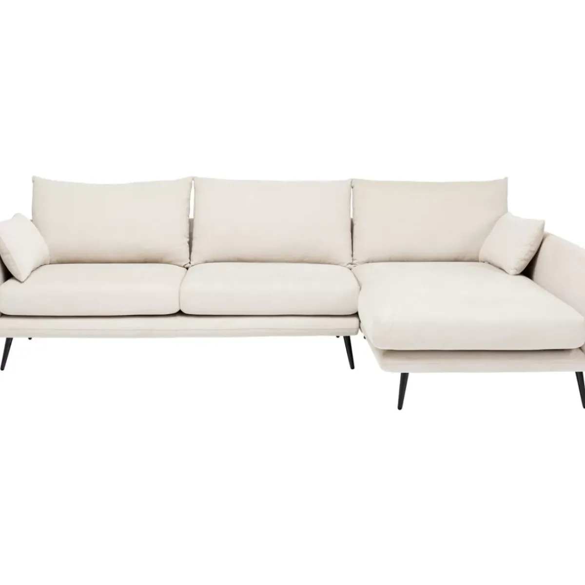 Outlet Ecksofa Amalfi Rechts Creme 275Cm Sofas & Couches