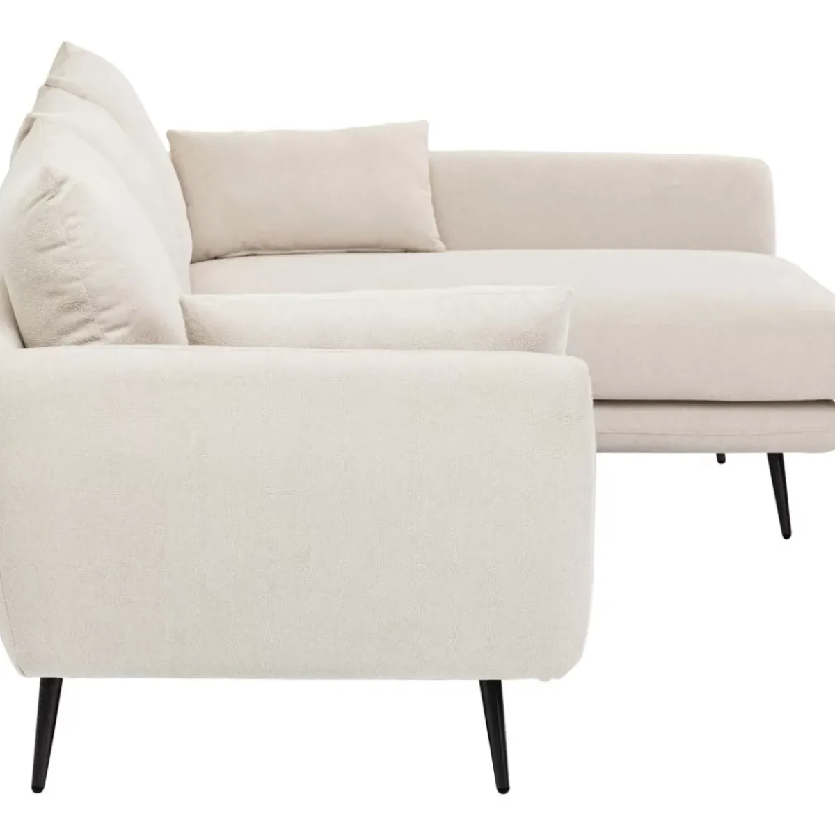 Outlet Ecksofa Amalfi Rechts Creme 275Cm Sofas & Couches