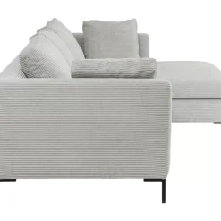 New Ecksofa Gianni Cord Grau Rechts Sofas & Couches