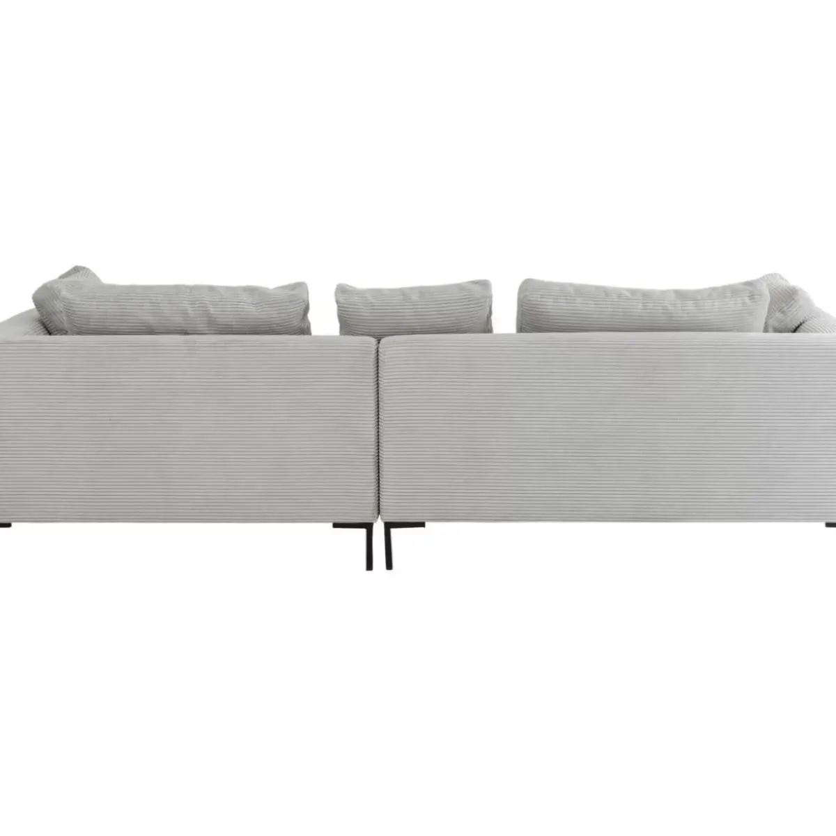 New Ecksofa Gianni Cord Grau Rechts Sofas & Couches