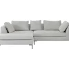 Ecksofa Gianni Cord Grau Links Sofas & Couches