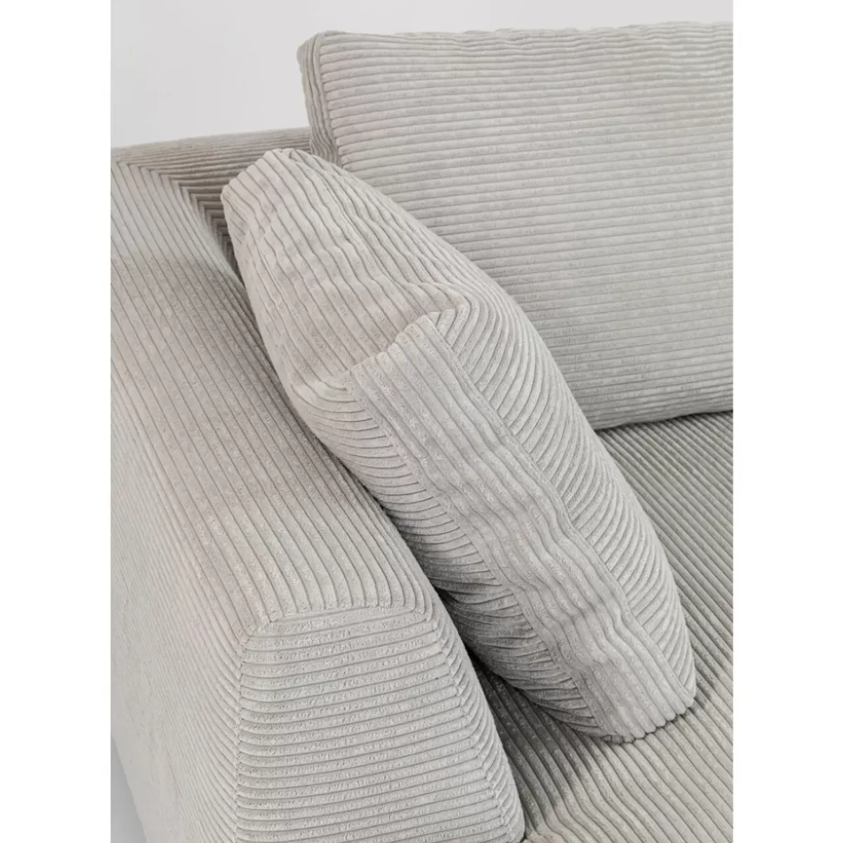 Ecksofa Gianni Cord Grau Links Sofas & Couches