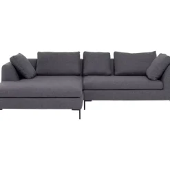 Clearance Ecksofa Gianni Dolce Dunkelgrau Links Sofas & Couches