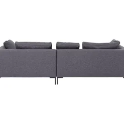 Outlet Ecksofa Gianni Dolce Dunkelgrau Rechts Sofas & Couches