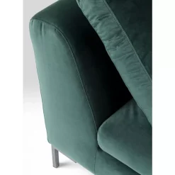 Discount Ecksofa Gianni Small Velvet Dunkelgrun Rechts Sofas & Couches