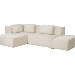 New Ecksofa Infinity Ottomane Cord Creme Links Sofas & Couches