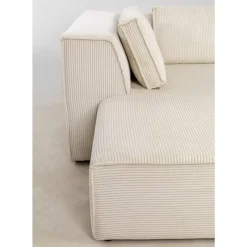 New Ecksofa Infinity Ottomane Cord Creme Links Sofas & Couches