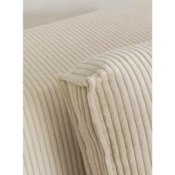 New Ecksofa Infinity Ottomane Cord Creme Links Sofas & Couches