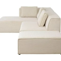 New Ecksofa Infinity Ottomane Cord Creme Links Sofas & Couches