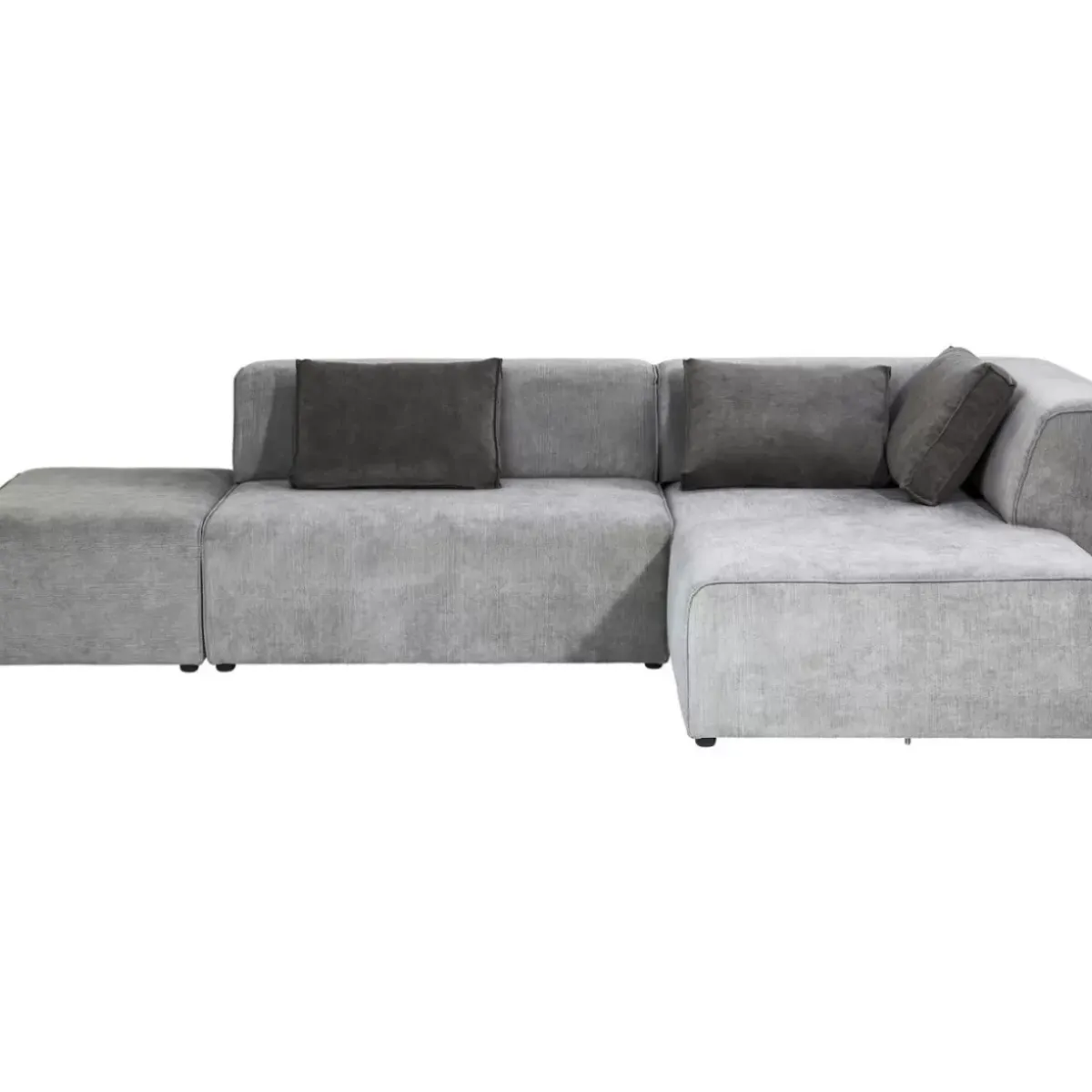 Clearance Ecksofa Infinity Ottomane Grau Rechts Sofas & Couches