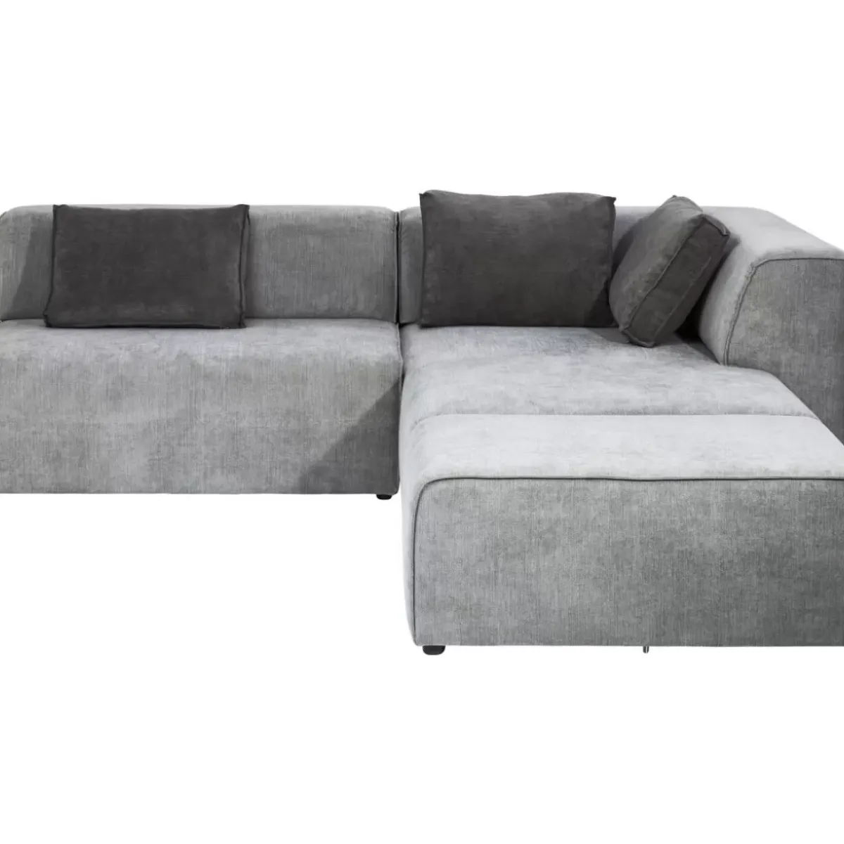 Clearance Ecksofa Infinity Ottomane Grau Rechts Sofas & Couches