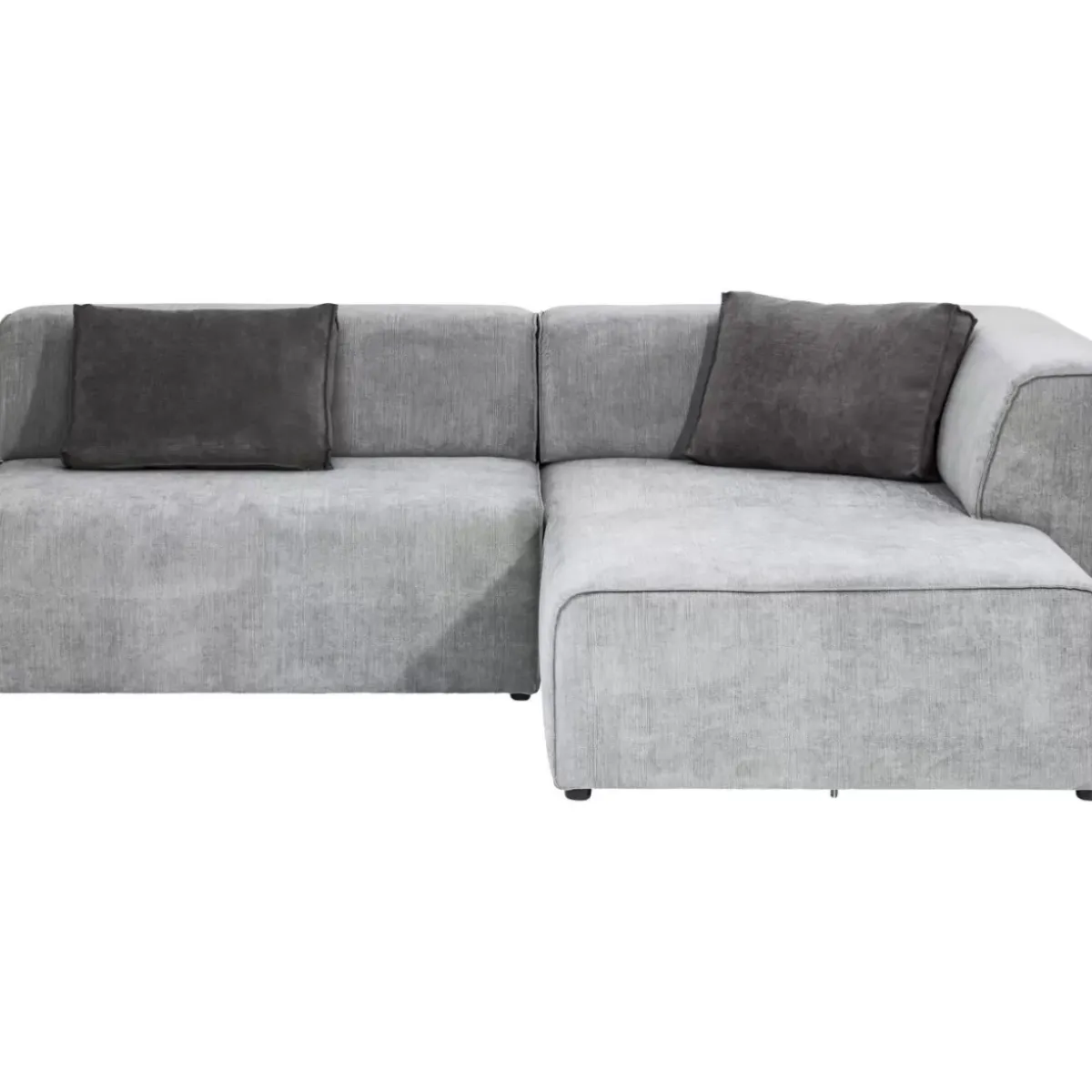 Clearance Ecksofa Infinity Ottomane Grau Rechts Sofas & Couches
