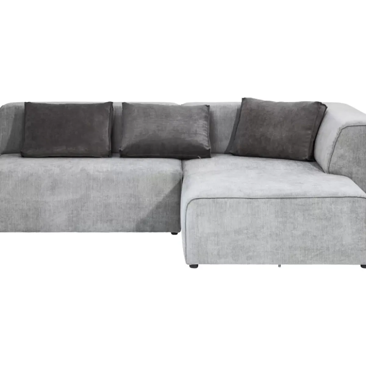 Clearance Ecksofa Infinity Ottomane Grau Rechts Sofas & Couches