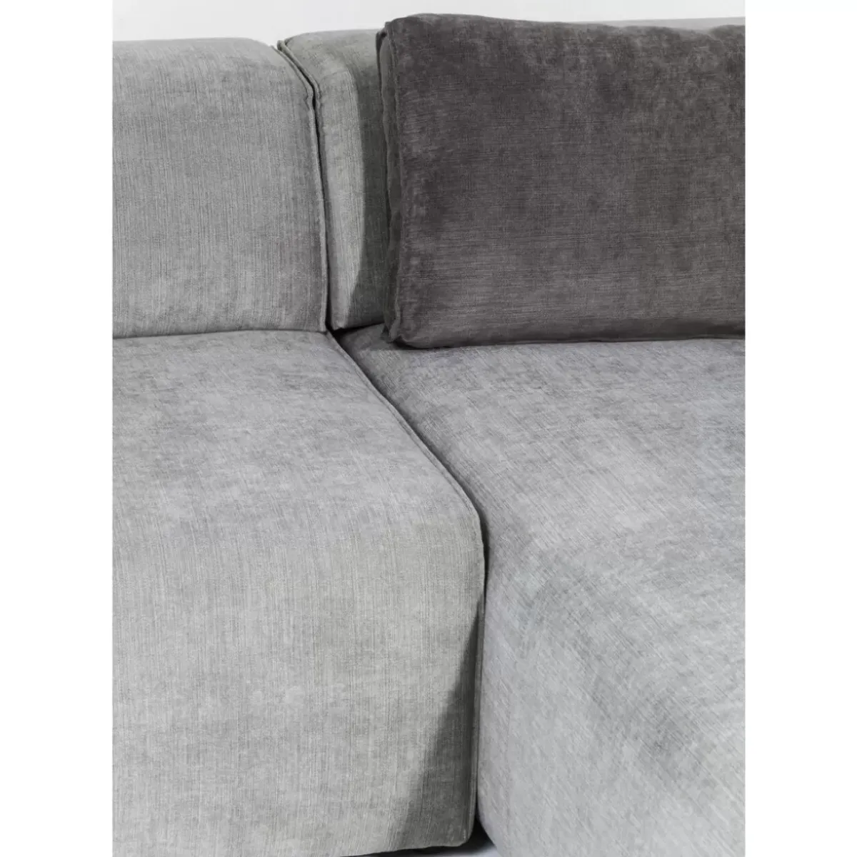 Clearance Ecksofa Infinity Ottomane Grau Rechts Sofas & Couches