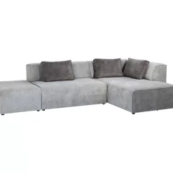 Clearance Ecksofa Infinity Ottomane Grau Rechts Sofas & Couches