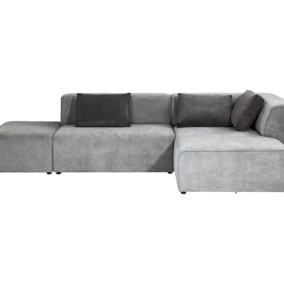 Clearance Ecksofa Infinity Ottomane Grau Rechts Sofas & Couches