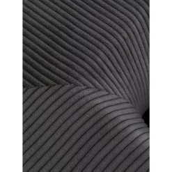 Outlet Ecksofa Infinity Ottomane Cord Grau Rechts Sofas & Couches