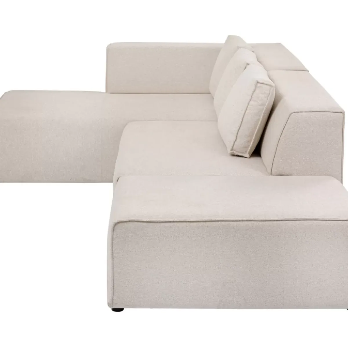 Clearance Ecksofa Infinity Ottomane Creme Links Sofas & Couches