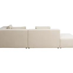 Outlet Ecksofa Infinity Ottomane Cord Creme Rechts Sofas & Couches