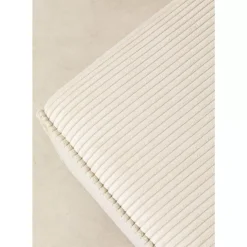 Outlet Ecksofa Infinity Ottomane Cord Creme Rechts Sofas & Couches