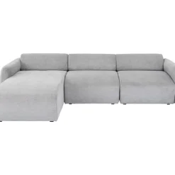 Outlet Ecksofa Lucca Grau Links 255Cm Sofas & Couches